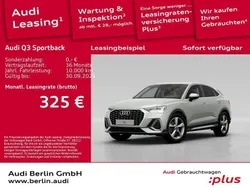Tausilber metallic Gebraucht 2024 Audi Q3 Sportback S-Line SUV | 38.990 € (Superpreis)