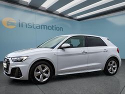 Weiß Gebraucht 2022 Audi A1 Sportback S-Line Kleinwagen | 21.149 € (Etwas zu teuer)