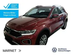 Kings red metallic Gebraucht 2024 VW T-Roc Life SUV | 27.930 € (Guter Preis)