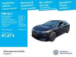 Grenadillschwarz metallic Gebraucht 2025 VW ID.7 Pro Limousine | 43.980 € (Teuer)