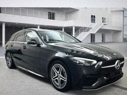 Schwarz Gebraucht 2022 Mercedes C220 AMG line Kombi | 21.999 € (Fairer Preis)