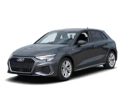 Grau Gebraucht 2024 Audi A3 Sportback S-Line Limousine | 38.149 € (Fairer Preis)