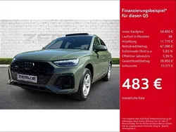 Gruen Gebraucht 2023 Audi Q5 S-Line SUV | 58.850 € (Teuer)