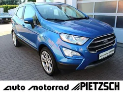 Saphirblau metallic Gebraucht 2020 Ford Ecosport Titanium SUV | 14.490 € (Guter Preis)