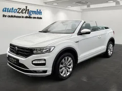 White metallic Gebraucht 2021 VW T-Roc Cabriolet R-line Cabrio | 26.900 € (Fairer Preis)