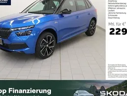 Raceblau met. Gebraucht 2023 Skoda Kamiq Monte Carlo SUV | 27.980 € (Teuer)