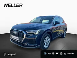Cosmos blau (blau) Gebraucht 2020 Audi Q3 Business SUV | 24.950 € (Guter Preis)