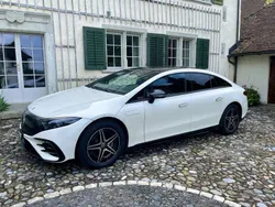 Weiß Gebraucht 2022 Mercedes EQS580 Limousine | 69.995 € (Fairer Preis)