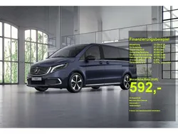 Blau Gebraucht 2024 Mercedes EQV300 Avantgarde Van / Kleinbus | 54.900 € (Etwas zu teuer)