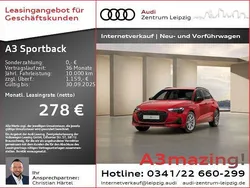 Rot Neu 2025 Audi A3 Sportback Advanced Limousine | 38.490 € (Fairer Preis)