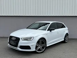Weiß Gebraucht 2016 Audi A3 Sportback S-Line Limousine | 16.490 € (Fairer Preis)