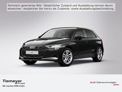 Schwarz Gebraucht 2025 Audi A3 Sportback Advanced Limousine | 30.880 € (Fairer Preis)