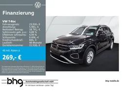 Schwarz Gebraucht 2024 VW T-Roc Life SUV | 23.930 € (Fairer Preis)