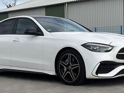 Weiß Gebraucht 2021 Mercedes C220 AMG Limousine | 33.800 € (Etwas zu teuer)