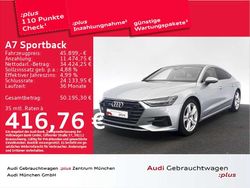 Florettsilber metallic Gebraucht 2021 Audi A7 S-Line Limousine | 45.899 € (Fairer Preis)