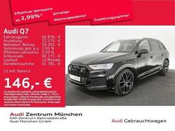 Mythosschwarz metallic Gebraucht 2022 Audi Q7 Ambiente SUV | 67.729 € (Teuer)