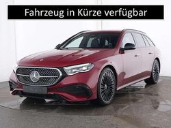 Manufaktur patagonienrot metallic Gebraucht 2024 Mercedes E300 AMG Kombi | 53.970 € (Fairer Preis)