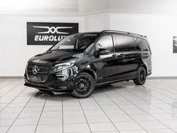 Schwarz Neu 2024 Mercedes V300 AMG line Van / Kleinbus | 111.622 €