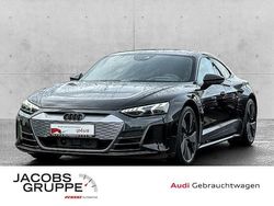 Mythosschwarz metallic Gebraucht 2021 Audi e-tron GT quattro Ambiente Limousine | 49.430 € (Teuer)