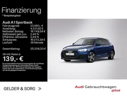 Navarrablau metallic Gebraucht 2024 Audi A1 Sportback S-Line Kleinwagen | 23.980 € (Fairer Preis)
