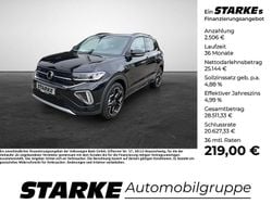 Schwarz (deep black perleffekt) Neu 2025 VW T-Cross R-line SUV | 27.480 € (Guter Preis)