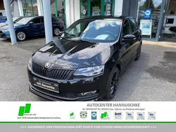 Blackmagic metallic (metallic) Gebraucht 2019 Skoda Rapid Monte Carlo Kombi | 13.375 € (Fairer Preis)