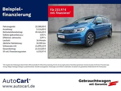 Caribbean blue metallic Gebraucht 2022 VW Touran Active Van / Kleinbus | 25.580 € (Fairer Preis)