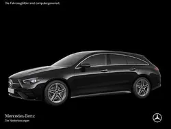 Schwarz Gebraucht 2024 Mercedes CLA200 Shooting Brake AMG Kombi | 33.490 € (Fairer Preis)