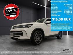 Pure white (weiß) Gebraucht 2024 VW Tiguan Elegance SUV | 35.840 € (Fairer Preis)