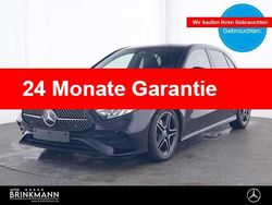 Lack kosmosschwarz Gebraucht 2024 Mercedes A200 AMG line Plus Limousine | 29.180 € (Superpreis)