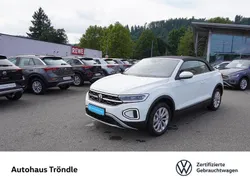 Weiß Gebraucht 2024 VW T-Roc Cabriolet Style Cabrio | 26.980 € (Guter Preis)