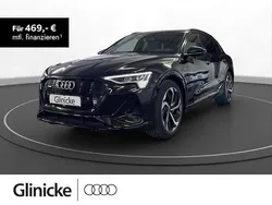 Mythosschwarz metallic Gebraucht 2022 Audi e-tron S-Line SUV | 43.880 € (Etwas zu teuer)