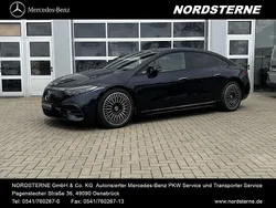 Blau Gebraucht 2024 Mercedes EQS450+ AMG line Limousine | 75.555 €