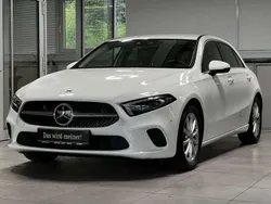 Weiß Gebraucht 2018 Mercedes A200 Progressive Kleinwagen | 27.450 € (Teuer)