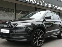 Schwarz Gebraucht 2021 Skoda Karoq SportLine SUV | 22.870 € (Fairer Preis)