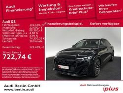 Mythosschwarz metallic Gebraucht 2025 Audi Q8 Sport SUV | 110.450 € (Teuer)