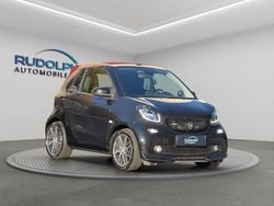 Nachtschwarz Gebraucht 2017 Smart ForTwo Cabrio Brabus Cabrio | 25.699 € (Etwas zu teuer)
