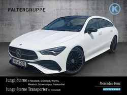 Unilack polarweiß Gebraucht 2024 Mercedes CLA200 Shooting Brake AMG line Kombi | 40.440 €