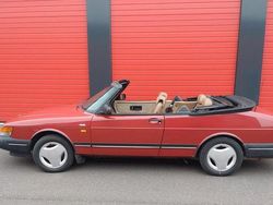 Rot Gebraucht 1990 Saab 900 Cabriolet Cabrio | 12.990 €