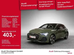 Distriktgrün metallic Gebraucht 2024 Audi A3 Sportback S-Line Limousine | 41.250 € (Fairer Preis)