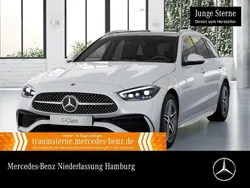 Weiß Gebraucht 2024 Mercedes C300e AMG Line Premium Plus Limousine | 48.990 € (Superpreis)