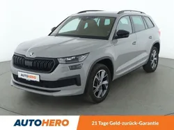 Grau Gebraucht 2022 Skoda Kodiaq SportLine SUV | 36.990 € (Teuer)
