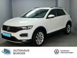 Pure white (weiß), Gebraucht 2020 VW T-Roc Sportline SUV | 21.970 € (Fairer Preis)