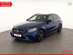 Blau Gebraucht 2020 Mercedes C300e AMG line Kombi | 31.990 € (Teuer)