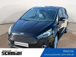 Iridiumschwarz mica Gebraucht 2017 Ford S-MAX Titanium Van / Kleinbus | 10.990 € (Guter Preis)