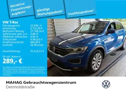 Blau Gebraucht 2021 VW T-Roc Sport SUV | 22.890 € (Guter Preis)