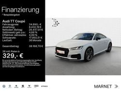 Gletscherweiß metallic Gebraucht 2021 Audi TT S-Line Coupé | 34.890 € (Superpreis)