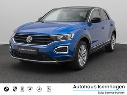 Ravennablau schwarz Gebraucht 2019 VW T-Roc Sport SUV | 22.999 € (Guter Preis)