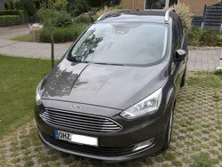 Grau Gebraucht 2015 Ford Grand C-Max Titanium Van / Kleinbus | 8.400 € (Guter Preis)