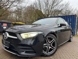 Schwarz Gebraucht 2022 Mercedes A220 AMG line Limousine | 21.900 € (Guter Preis)